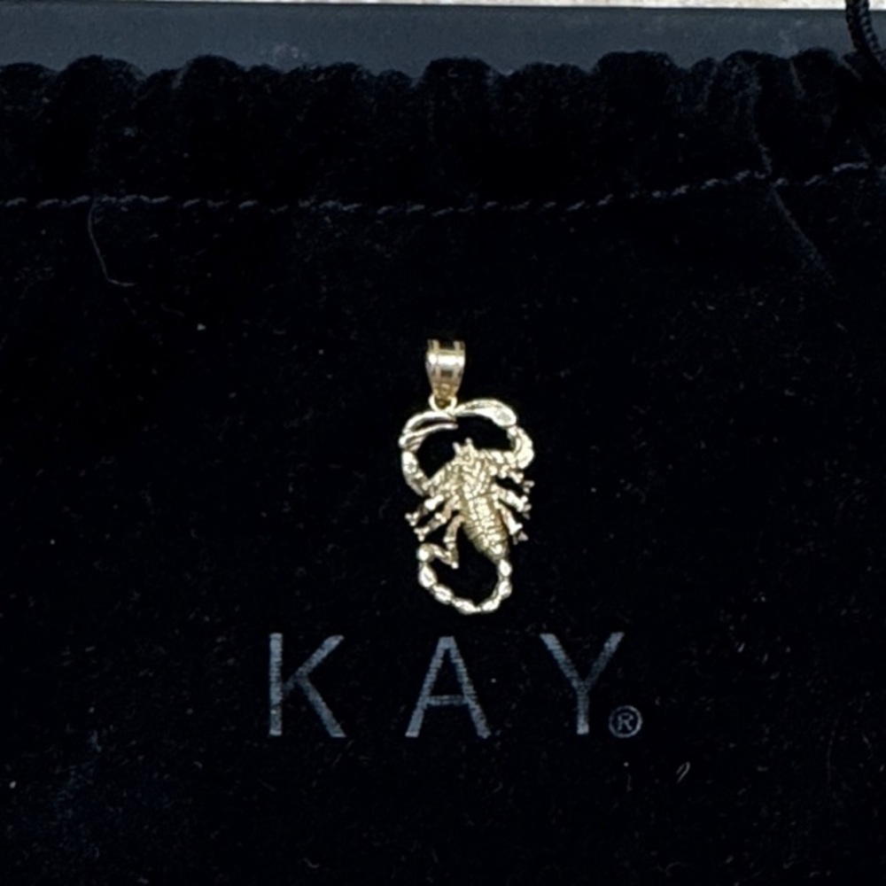 Gold Scorpion Pendant